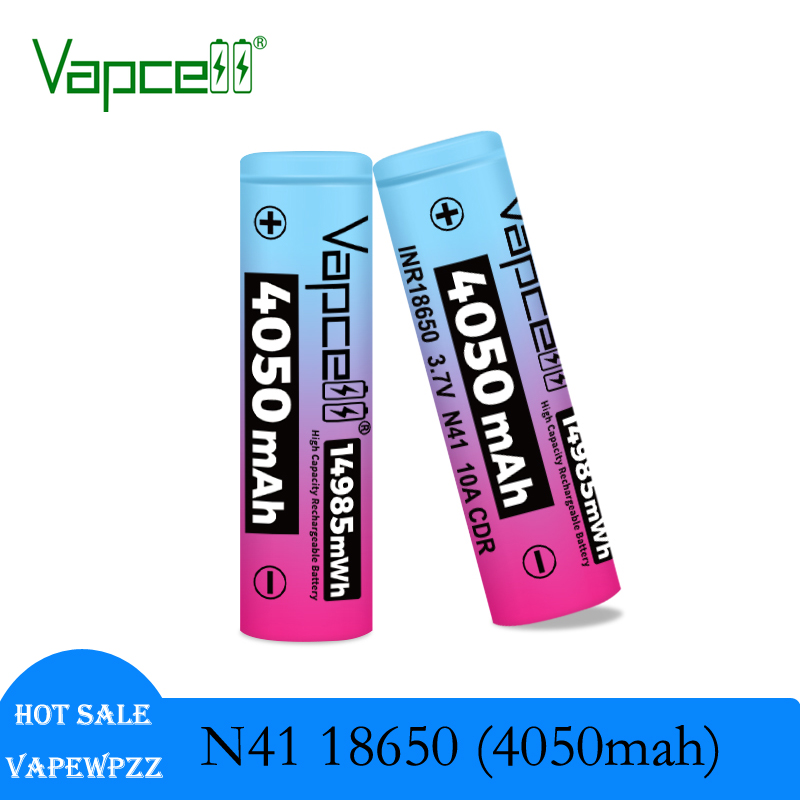 Vape Battery 18650 - New Rainbow 18650 Battery Vapcell N41