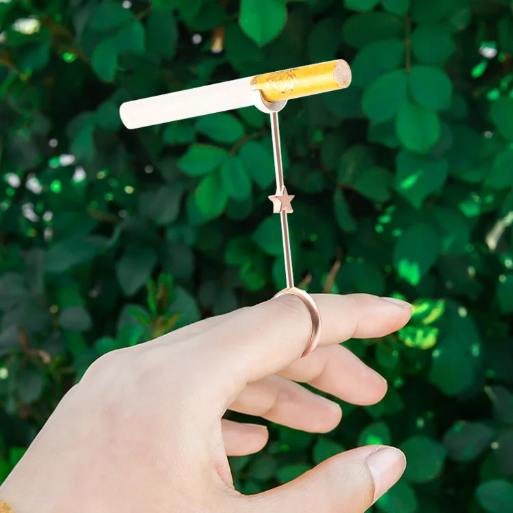 Lady Cigarette Smoking Ring Ho - đánh giá và giá Vape Ring