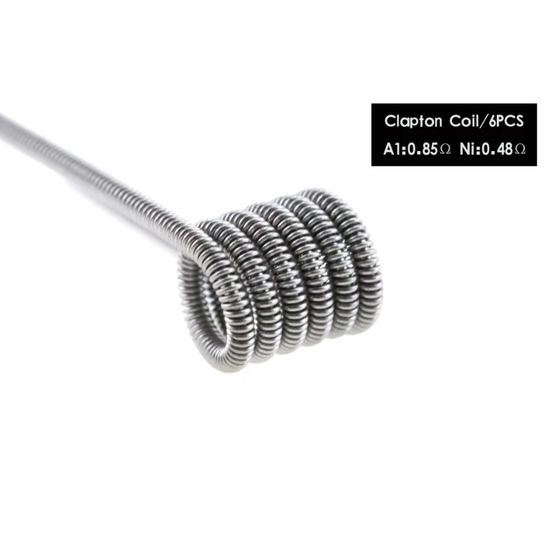 48Pcs/Set 8 in 1 Prebuilt Coil - đánh giá và giá Clapton Wire Pre Built